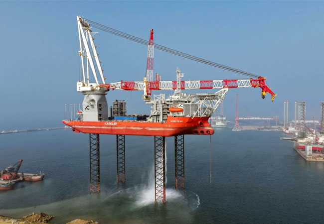 PB: Cadeler Takes Delivery of State-of-the-Art Installation Vessel