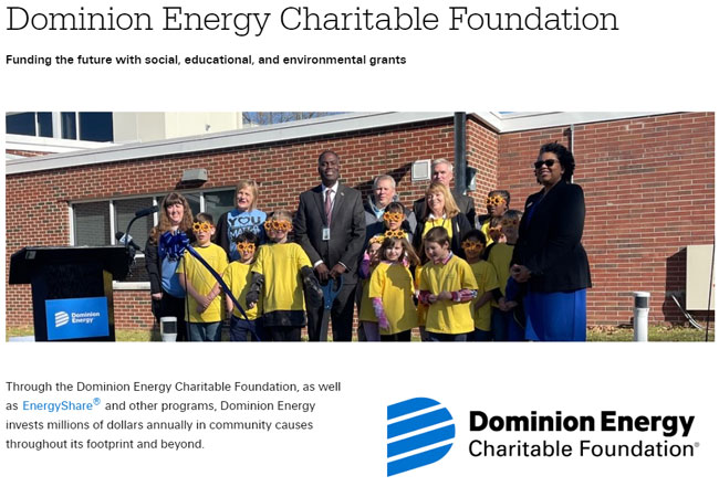 PB: Dominion Energy Charitable Foundation