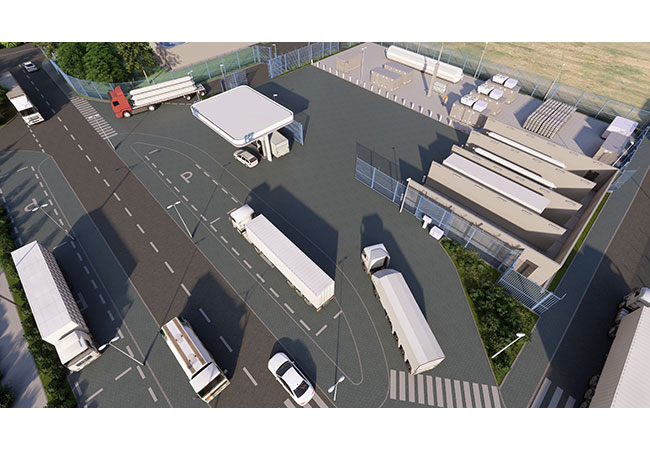 PB: RWE & Westfalen Gruppe beginnen mit Wasserstoff-Tankinfrastruktur in Lingen / ©: RWE
