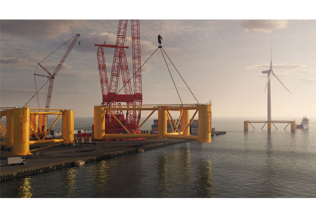 PB: OCG-Wind Pilot Under Construction / ©: Ocergy