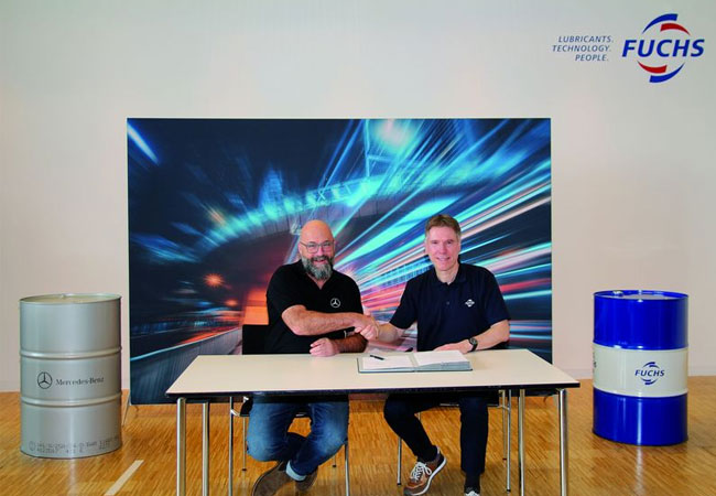 PB: FUCHS SE und Mercedes-Benz AG geben strategische Partnerschaft bekannt / ©: FUCHS SE