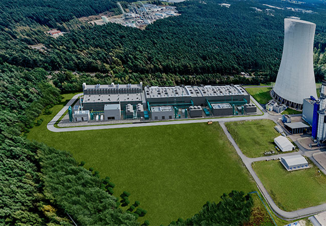 PB: Visualisierung der Elektrolyseanlage des GET H2 Nukleus / ©: RWE