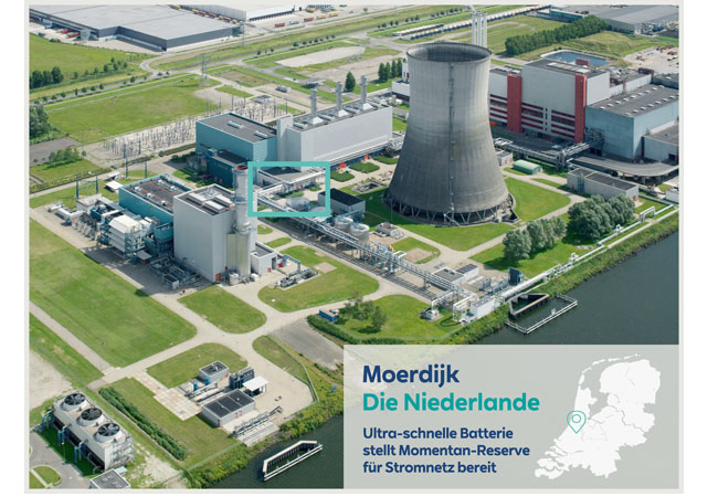 PB: RWE baut in den Niederlanden einen ultraschnellen Momentanreserve zur Stabilisierung des Stromnetzes
