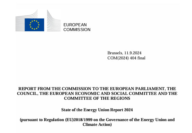 PB: State of the Energy Union Report 2024 / ©: EU-Kommission