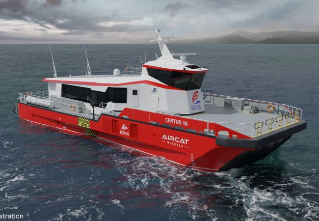 PB: Centus Marine Selects AIRCAT Vessels and Strategic Marine for Next Generation Personnel Transfer Vessel