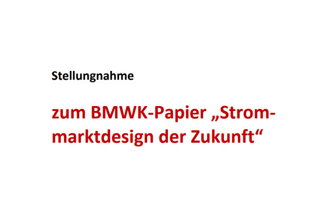 PB: BMWK-Papier „Strommarkt der Zukunft“