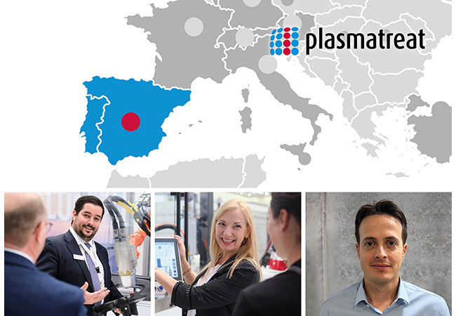 PB: Das Team von Plasmatreat Iberia wächst weiter und kümmert sich um das Vertriebsgebiet auf der iberischen Halbinsel. (Copyright Plasmatreat GmbH)