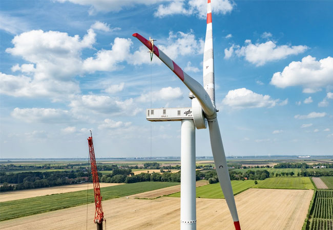 PB: Erster Test für die vielen Sensoren in den Hightech-Rotorblättern des Forschungsparks Windenergie / DLR
