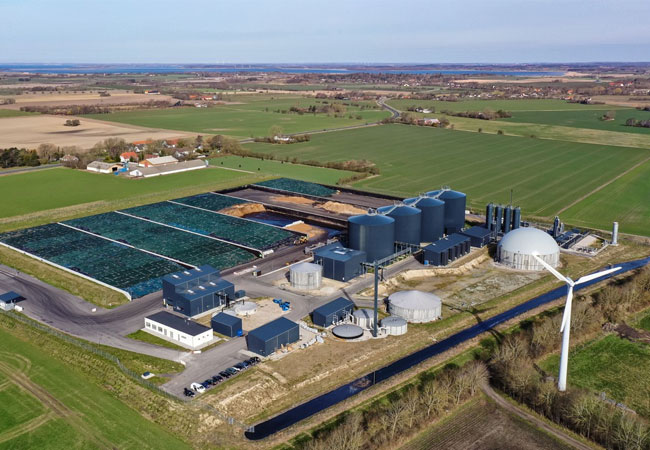 PB: Biogas-Anlage in Køng (Dänemark) / ©: Nordzucker