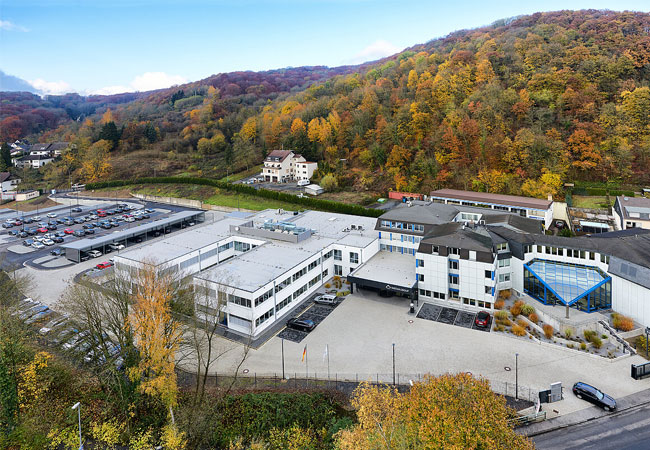 PB: Verwaltungshauptsitz der Niedax Group in Linz am Rhein (Rheinland-Pfalz, Deutschland) / Quelle: Niedax/Christopher Arnoldi