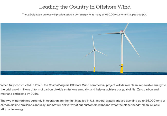 PB: The company is one of the nation's leading developers and operators of regulated offshore wind 