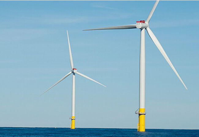 PB: Unser Engagement für eine saubere Umwelt zeigt sich auch weiterhin in Initiativen für erneuerbare Energien wie unserem Projekt Coastal Virginia Offshore Wind (CVOW) / ©: Dominion Energy