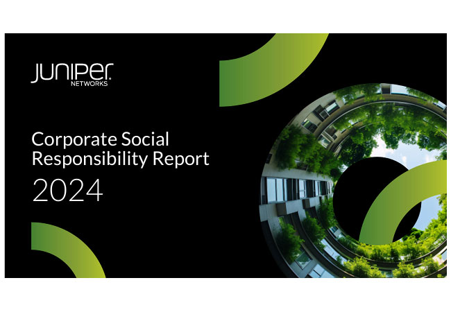 PB: Das Engagement von Juniper für Nachhaltigkeit spiegelt sich auch in zahlreichen internen Nachhaltigkeitsinitiativen wider.​ / ©: Juniper Networks