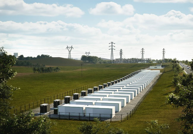 PB: Visualisierung des Speicherprojekts in Dahlem, | Bildrechte liegen bei Kyon Energy