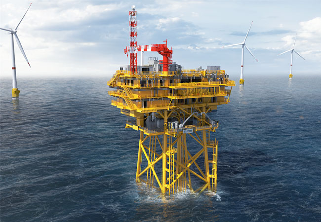 PB: PALFINGER rüstet Offshore-Windparks in der Nordsee aus / ©: PALFINGER