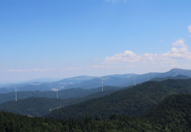 PB: badenova erhält Genehmigung für fünf Windkraftanlagen auf der Sirnitz / ©: badenova AG & Co. KG