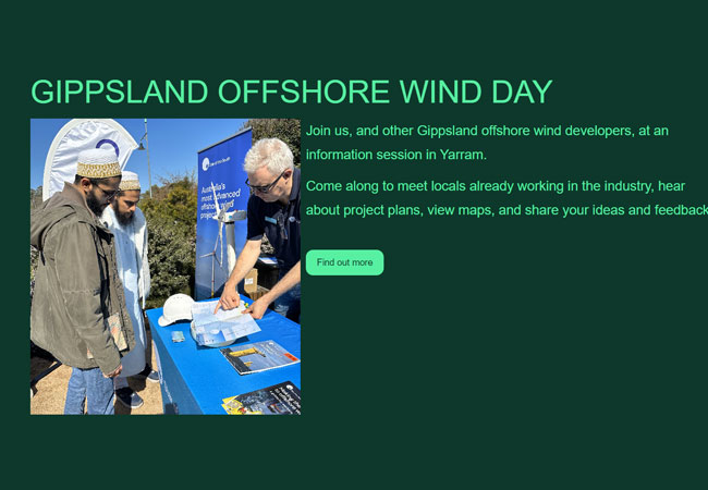PB: GIPPSLAND OFFSHORE WIND DAY