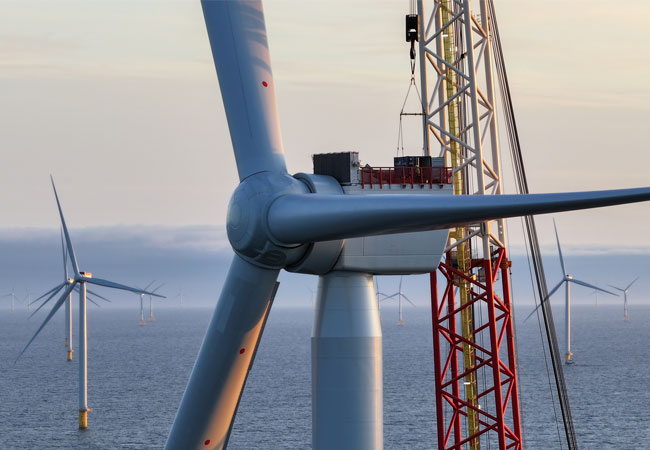 PB: Ocean Winds feiert die Installation der letzten Siemens Gamesa Windturbine in Moray West / ©: Ocean Winds