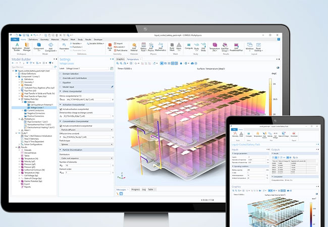 PB: Simulieren Sie reale Designs, Komponenten und Prozesse mit Multiphysik-Software von COMSOL