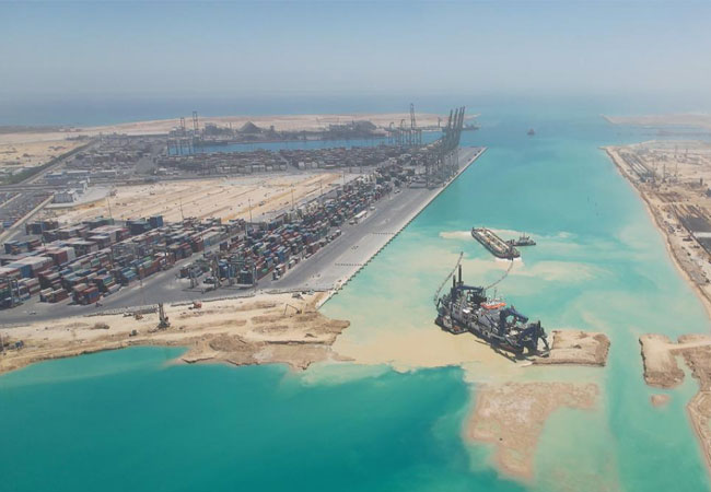 PB: Van Oord baut zwei neuen Hafenbecken im Hafen von Ain Sokhna / ©: Van Oord