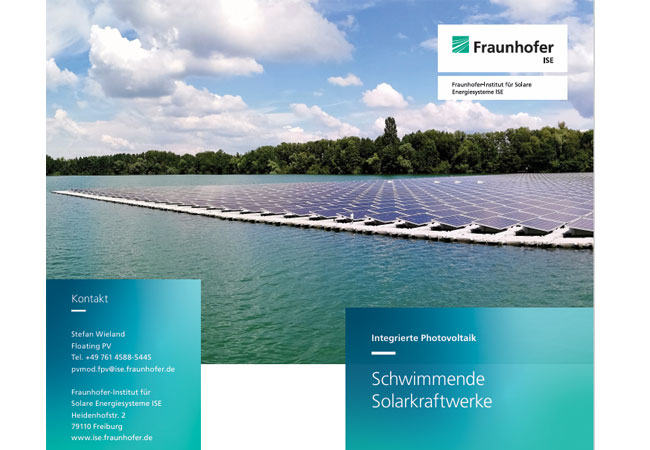 RWE, Fraunhofer ISE und BTU Cottbus-Senftenberg stellen Forschungsprojekt „PV2Float“ der Öffentlichkeit vor