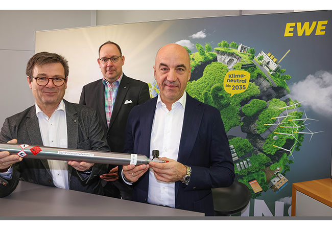 PB: Im Rahmen des Wasserstoff-Speicherprojektes konnten EWE und sein Partner Deutsches Zentrum für Luft- und Raumfahrt (DLR) nachweisen, dass die sichere Einlagerung von Wasserstoff in einem unterirdischen Kavernenspeicher möglich ist. / ©: EWE