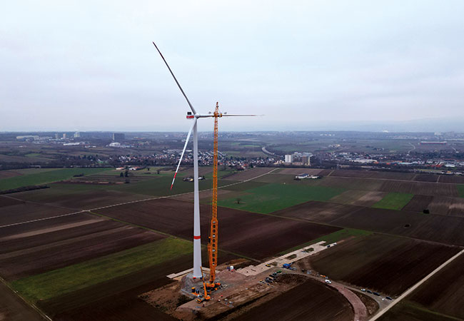 PB: Mit der Fertigstellung dieser neuen Windenergieanlage setzt GAIA ein weiteres starkes Zeichen für eine nachhaltige Energiezukunft und die Förderung erneuerbarer Energien in Rheinland-Pfalz. / ©: GAIA