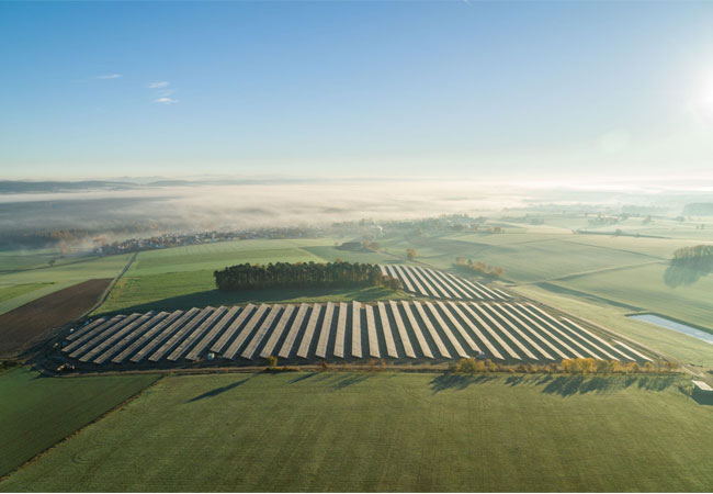 PB: Der Solarpark Altenschwand liefert einen Teil des Stroms für den Abnahmevertrag zwischen Ørsted und SWW Wunsiedel. / ©: Ørsted