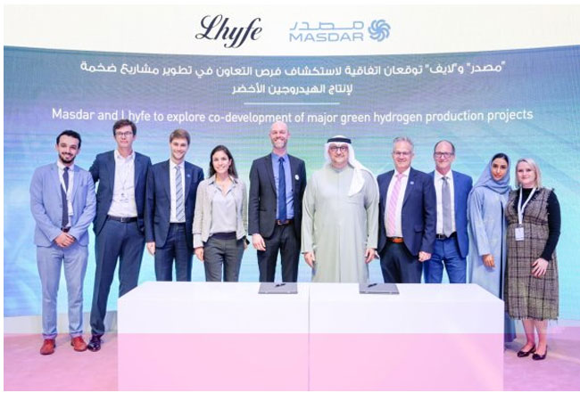 PB: Lhyfe und Masdar unterzeichnen Absichtserklärung zur Produktion von grünem Wasserstoff
