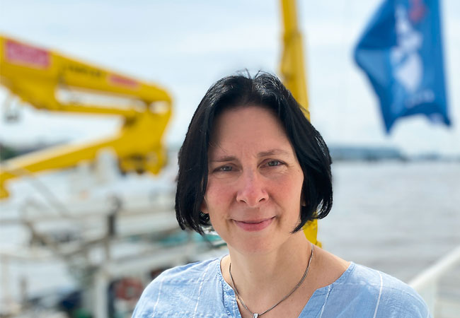 PB: Dr. Kerstin Jochumsen, Leiterin der Abteilung Meereskunde am Bundesamt für Seeschifffahrt und Hydrographie (Quelle: BSH)