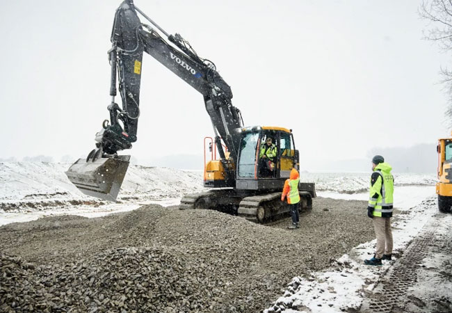 PB: Baubeginn für den Windpark Beckum / ©: EEF