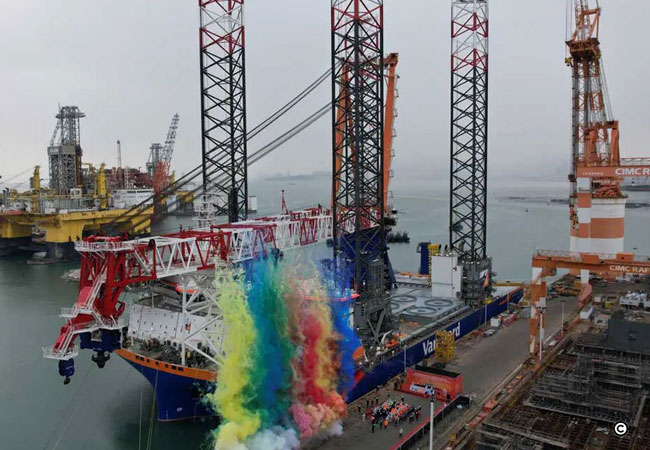 PB: Milestone: Van Oord celebrates delivery of offshore installation vessel Boreas