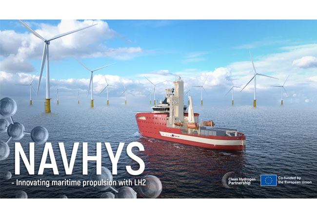 PB: Offshore-Service-Schiffe lassen sich ebenso wie Raketen mit Wasserstoff betanken / ©: ArianeGroup