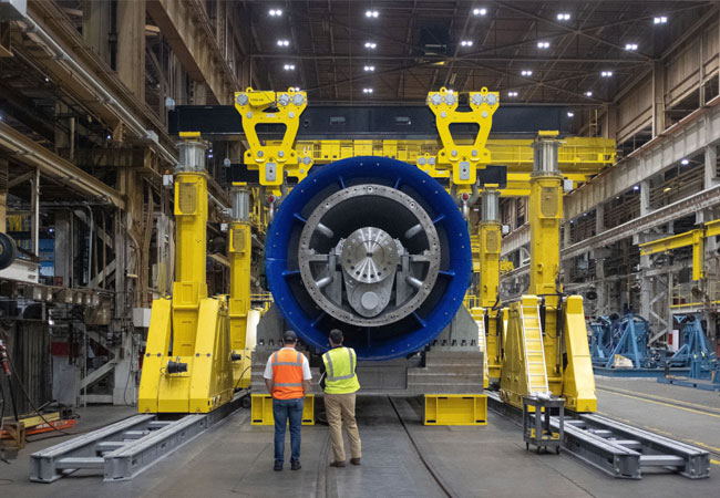 PB: Gas Power manufacturing, Greenville, SC / ©: GE Vernova
