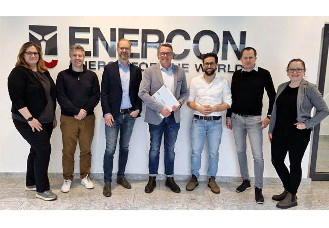 PB: Routing Energy und ENERCON unterschreiben einen Rahmenvertrag / ©: Routing Energy