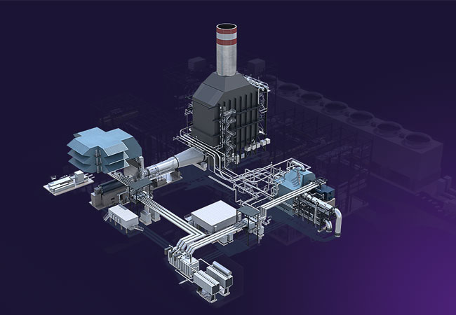 PB: Turbine Power island - Siemens Energy soll Rolls-Royce mit Turbinen für kleine modulare Reaktoren (SMR) beliefern / ©: Siemens Energy