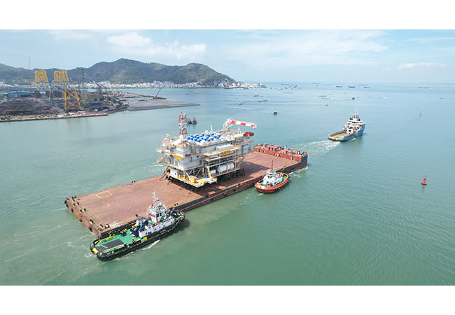 PB Semco Maritime and PTSC M&C with successful Hai Long load-out and sail-away