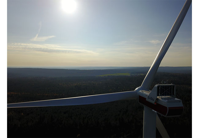 PB: EnBW nimmt Windpark Grömbach in Betrieb
