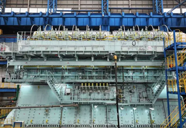 PB: Schweizer Unternehmen WinGD hat die Zulassung für seinen ersten Methanol-Motor erhalten / ©: WinGD