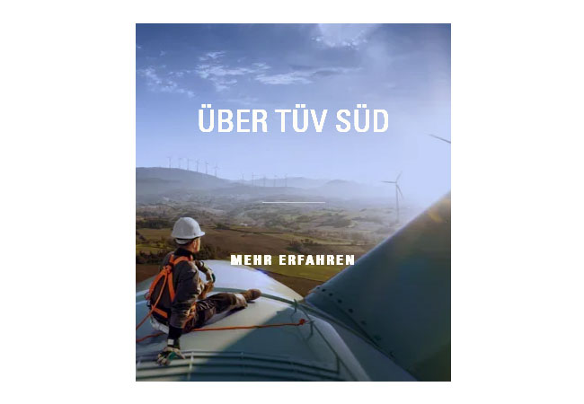 PB: TÜV SÜD auf der WindEurope 2025