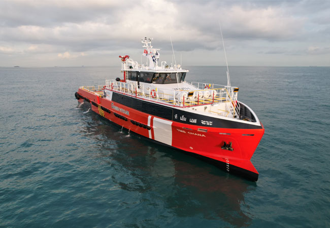 PB: Strategic Marine liefert zwei hochmoderne Crew-Schiffe an Truth Maritime Services in Thailand