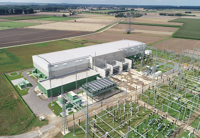 PB: Konverterstation aus dem Projekt Alegro in Niederzier / NRW / c: Amprion GmbH