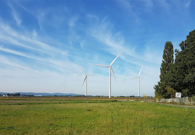PB: Visualisierung des bezuschlagten Windparks Minden / ©: Energiequelle GmbH