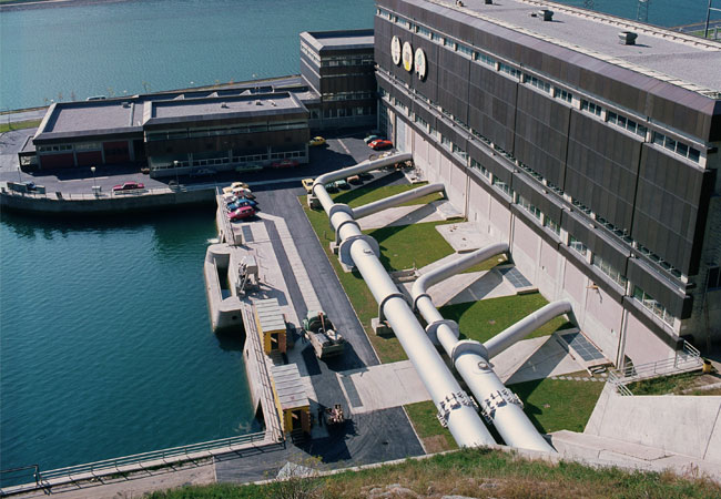 PB: Kraftwerk Malta-Hauptstufe, mit 730 MW das leistungsstärkste Wasserkraftwerk Österreichs / ©: Verbund