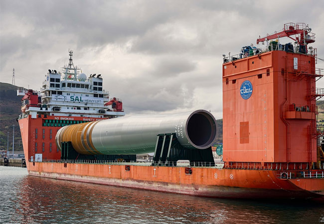 PB: Offshore-Windturm-Transport