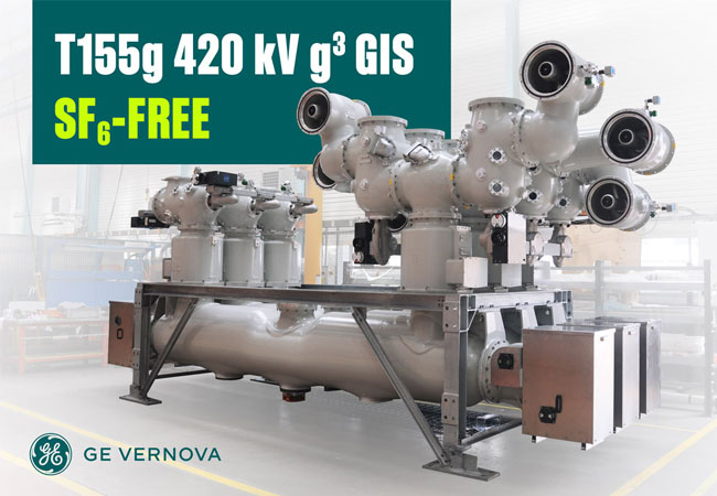 PB: GE Vernova's 420 kV g3 gas insulated substation