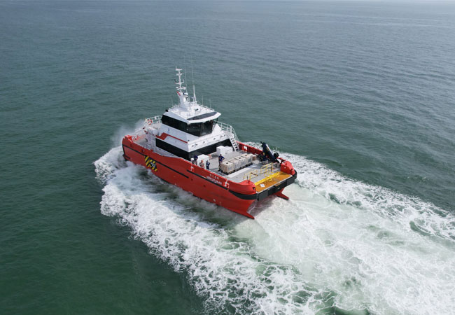 PB: Strategic Marine liefert erstes von zwei 27 m langen Crew Transfer Vessels für Ventus Marine Ltd. nach Taiwan
