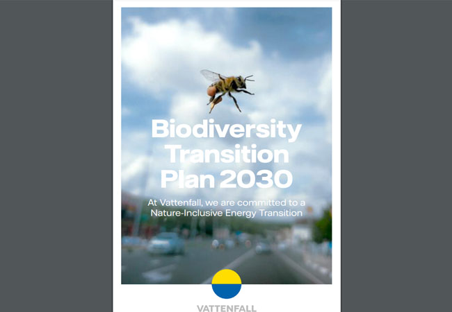 PB: Vattenfall veröffentlicht Biodiversity-Plan zur Artenvielfalt / ©: Vattenfall