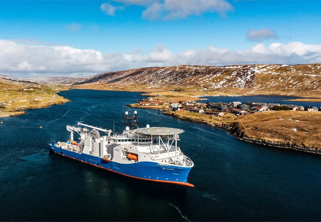 Installation beim Kabelverlegeschiff NKT Victoria - Kabelverlegungen neu gedacht