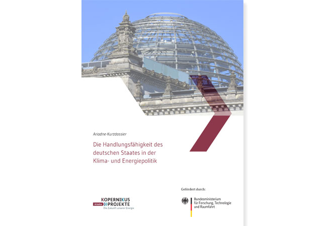 PB: Report: Die Handlungsfähigkeit des deutschen Staates in der Klima- und Energiepolitik / ©: Governance & Institutionen